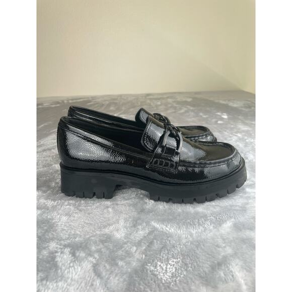 Y2K 90s Womens Loafers Sz 7.5 Chunky Whimsigoth Academia Preppy Witchy Platform - Picture 10 of 10